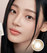 OLENS Shine Touch Milky Brown 每月即棄隱形眼鏡(2片)